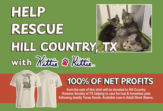 Help Rescue Hill Country, TX with Kittie Kittie