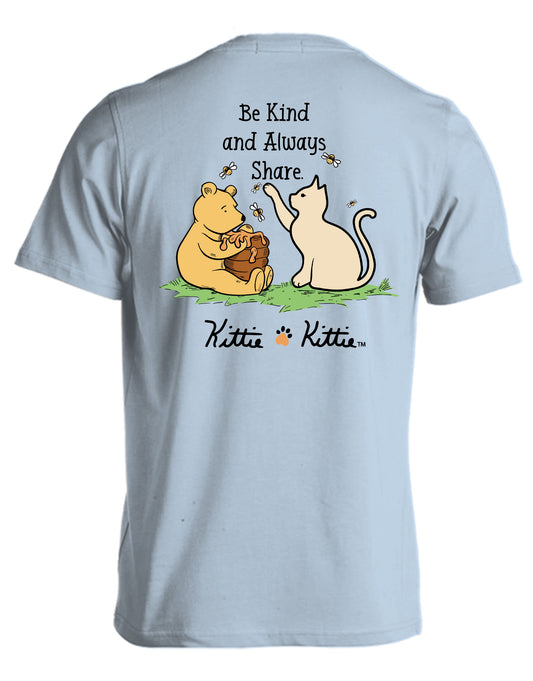 BE KIND AND ALWAYS SHARE KITTIE