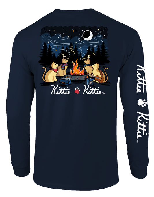 CAMPFIRE RINGS KITTIE, ADULT LS