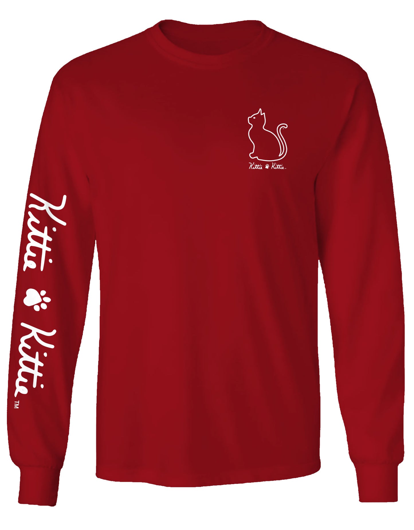 CARDINAL PATTERN KITTIE, ADULT LS