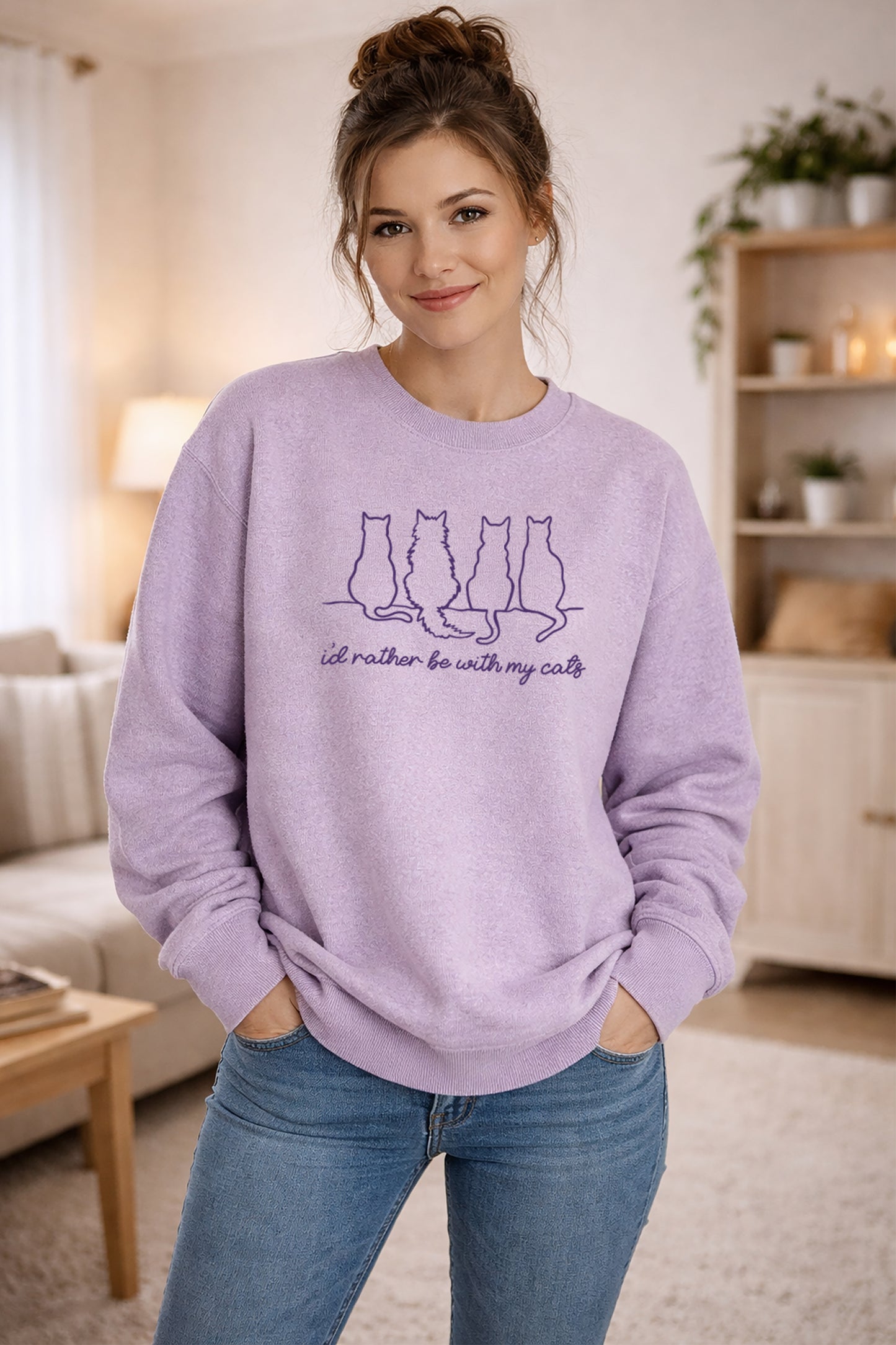 I'D RATHER BE WITH MY CATS, NANTUCKET CREW