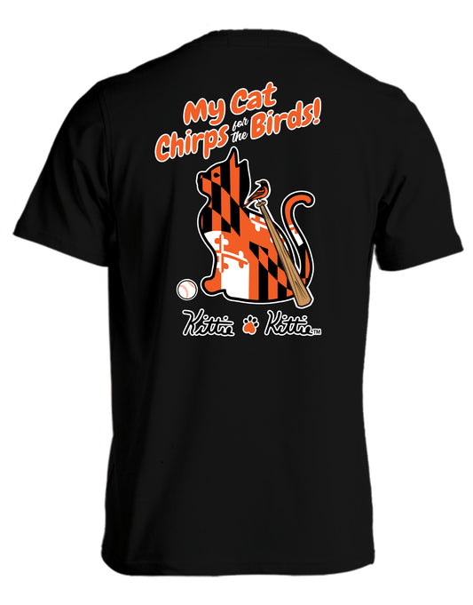 MY CAT CHIRPS FOR THE BIRDS