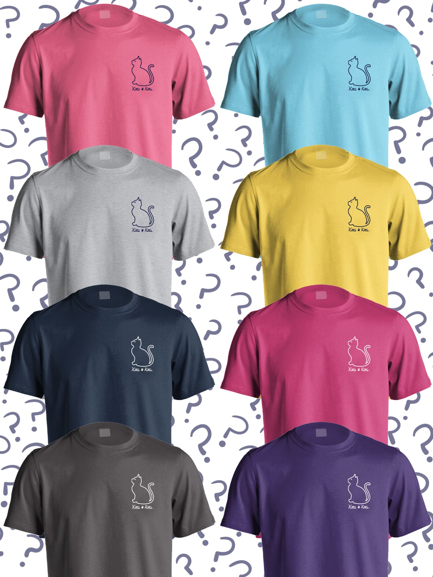 KITTIE KITTIE MYSTERY OUTLINE TEE