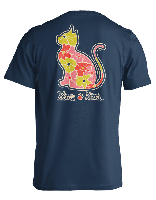 RETRO FLOWER KITTIE