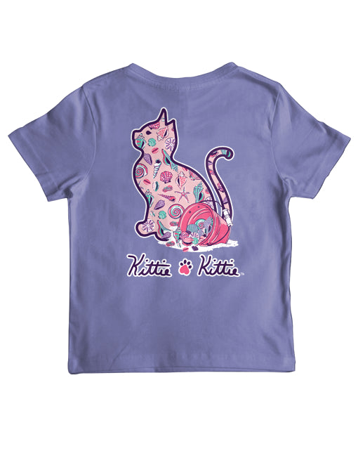 SHELL COLLECTION KITTIE, YOUTH SS (PRINTED TO ORDER)
