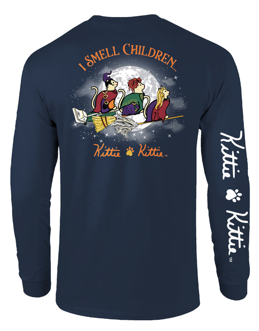 WITCH TRIO KITTIES, ADULT LS