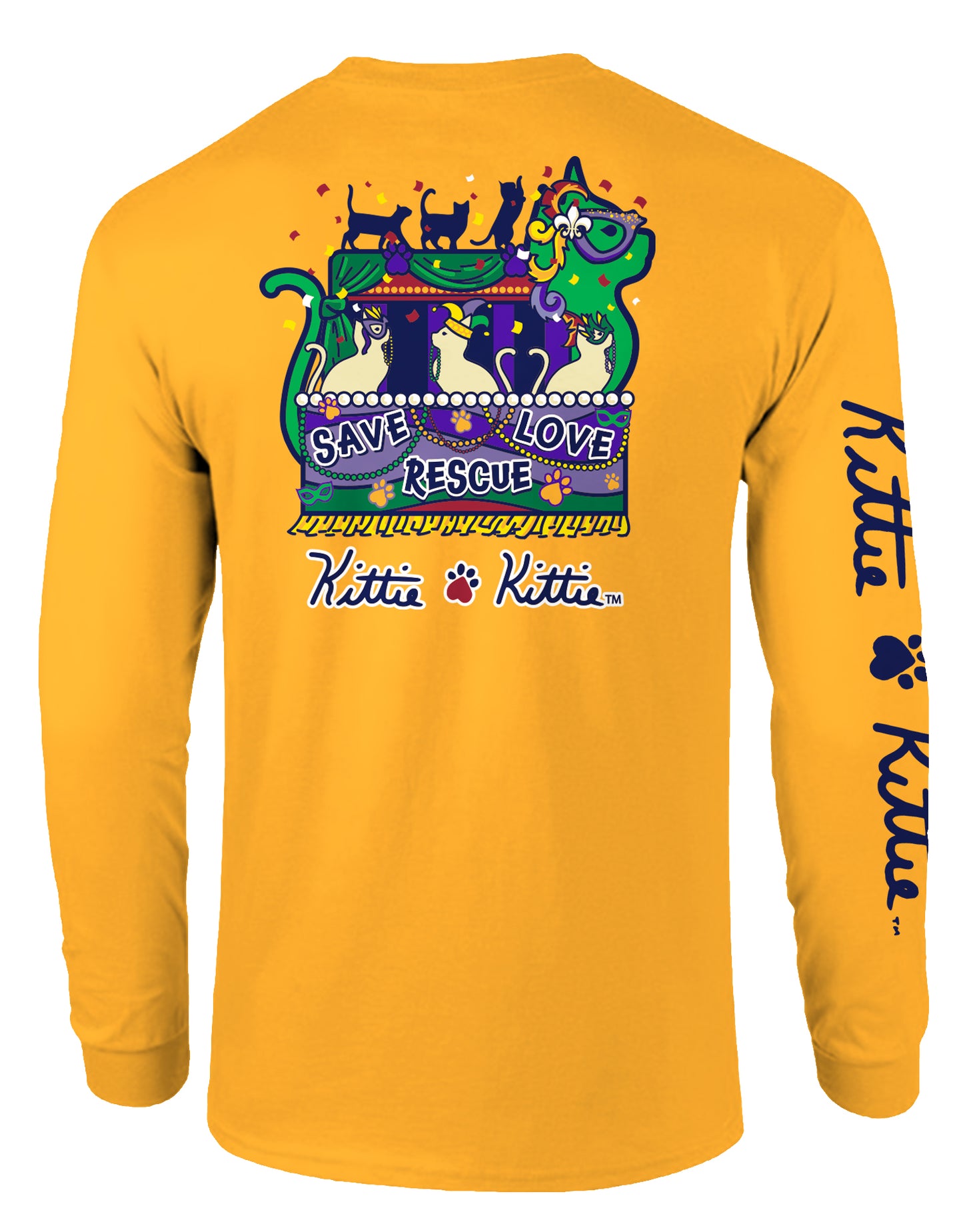 KREWE OF KITTIES, ADULT LS