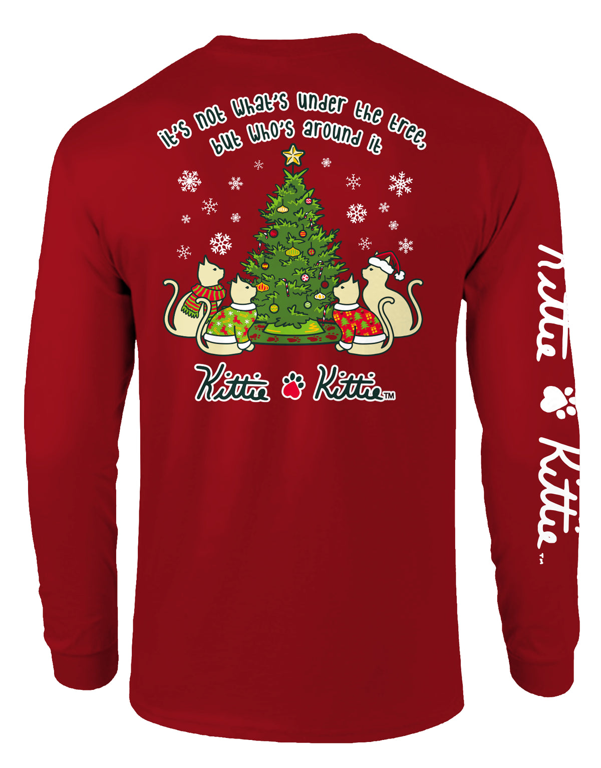 KITTIE KITTIE AROUND THE TREE KITTIES, ADULT LS CARDINAL