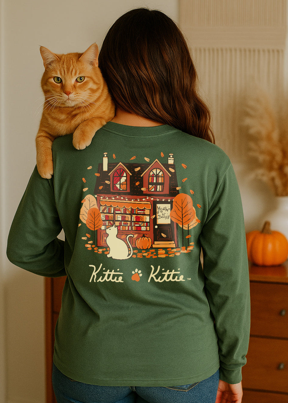 BOOKSTORE KITTIE, ADULT LS