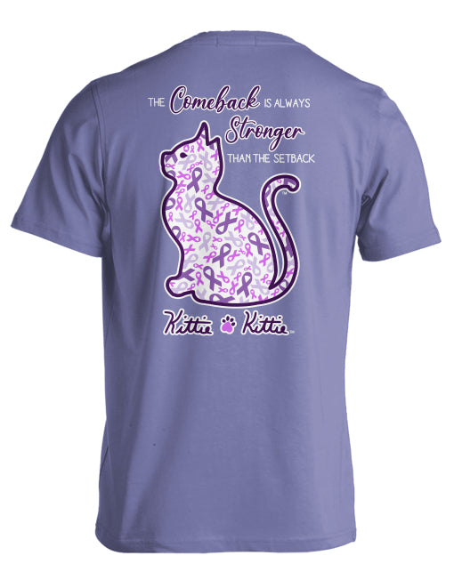 CANCER AWARENESS KITTIE (PRINTED TO ORDER)