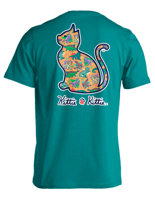 KITTIE KITTIE DINOSAUR PATTERN KITTIE JADE DOME