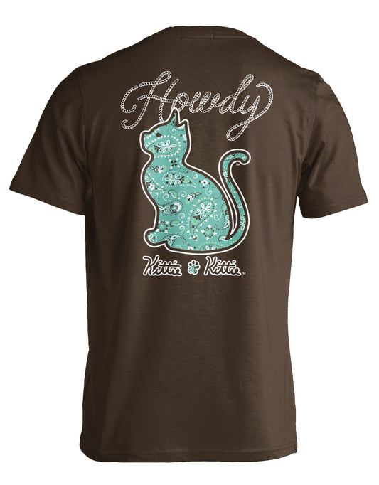 HOWDY BANDANA PATTERN KITTIE (PRINTED TO ORDER)