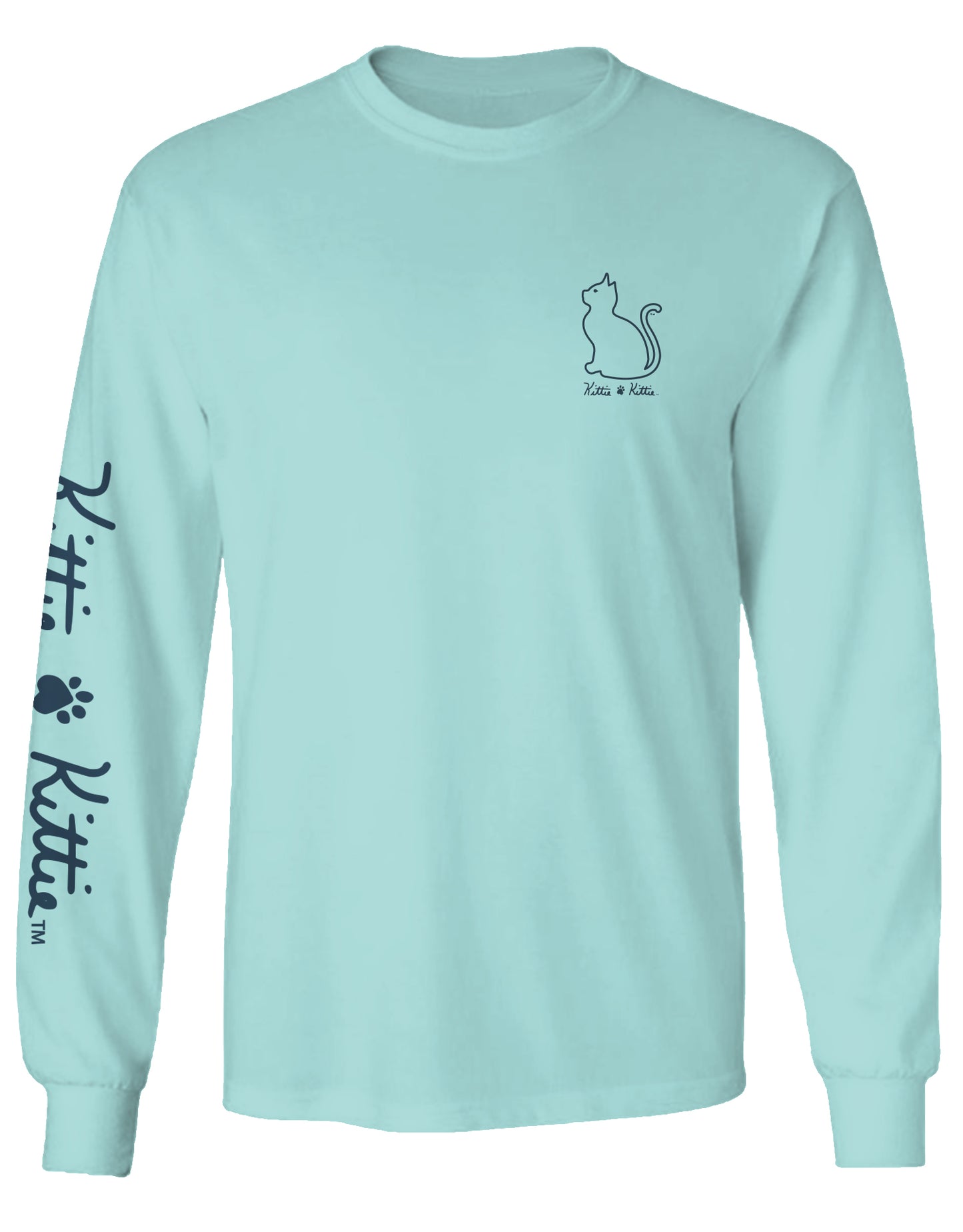 ICE SKATING KITTIES, ADULT LS