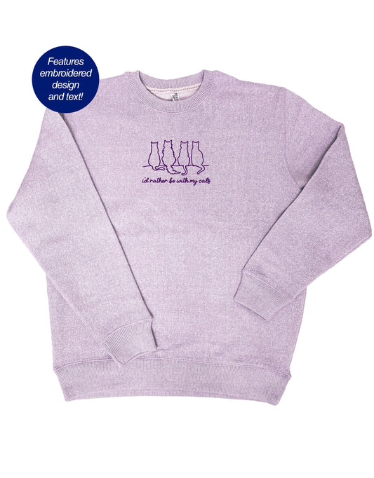 I'D RATHER BE WITH MY CATS, NANTUCKET CREW