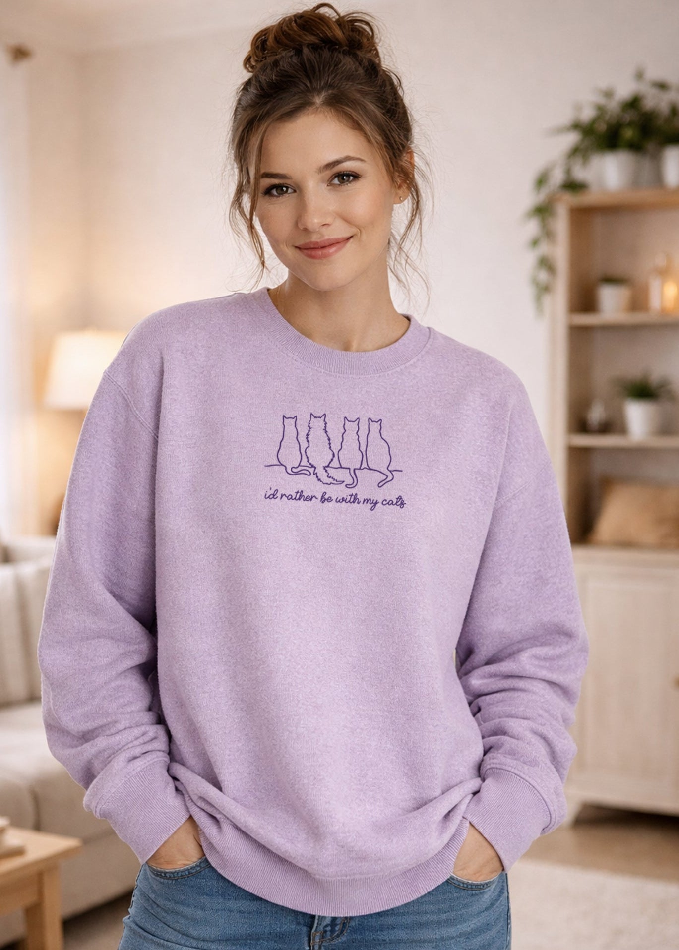 KITTIE KITTIE I'D RATHER BE WITH MY CATS, NANTUCKET CREW