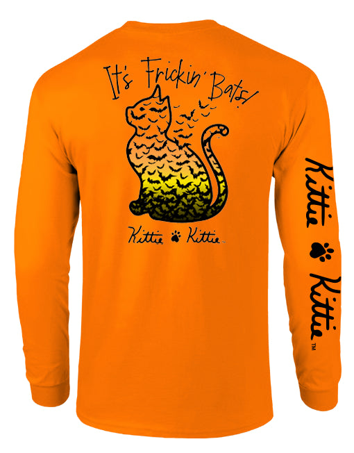 IT'S FRICKIN BATS! KITTIE, ADULT LS