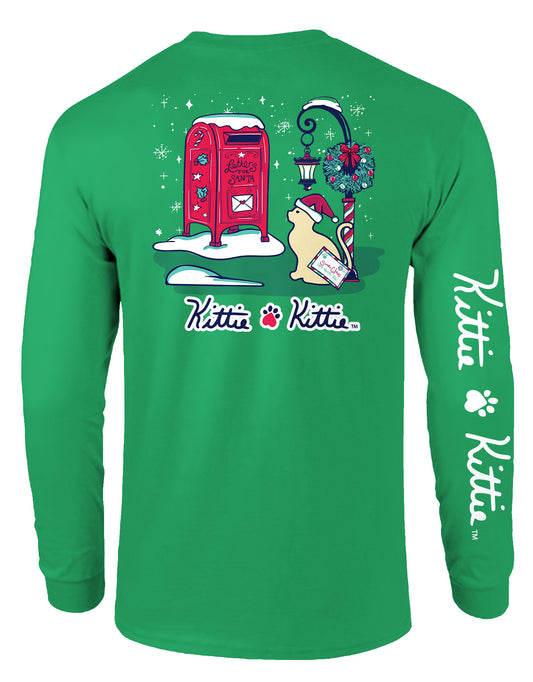 LETTERS TO SANTA KITTIE, ADULT LS