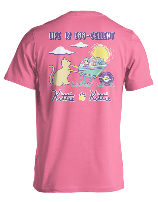 LIFE IS EGG-CELLENT KITTIE (PRE-ORDER, SHIPS IN 2 WEEKS)