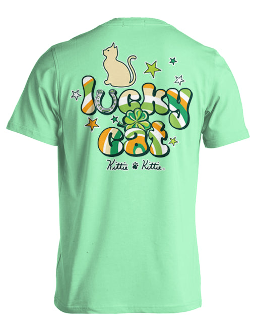 LUCKY CAT CLOVER (PRINTED TO ORDER)