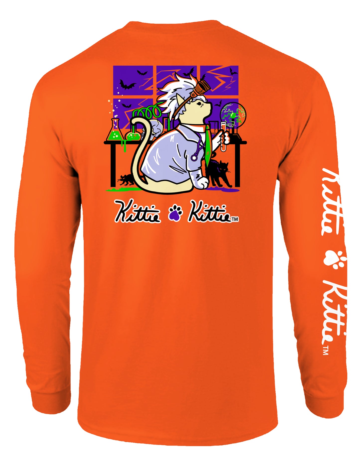 MAD SCIENTIST KITTIE, ADULT LS
