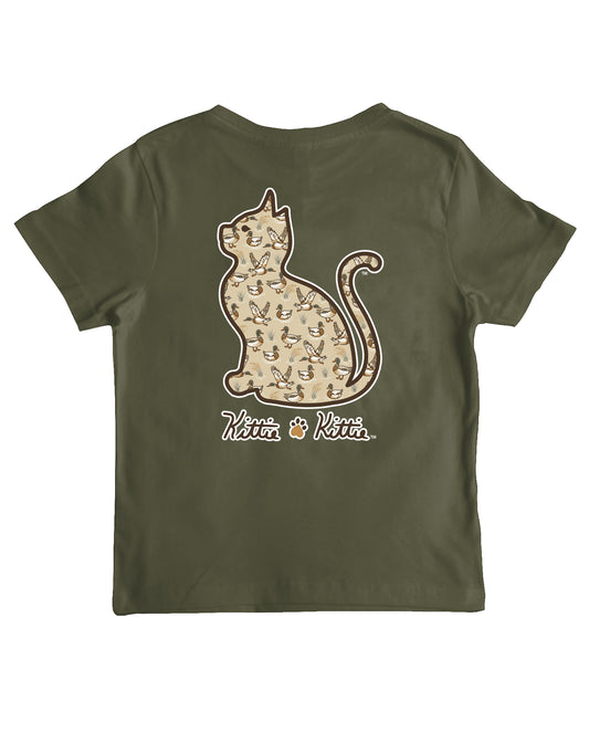 MALLARD PATTERN KITTIE, YOUTH SS