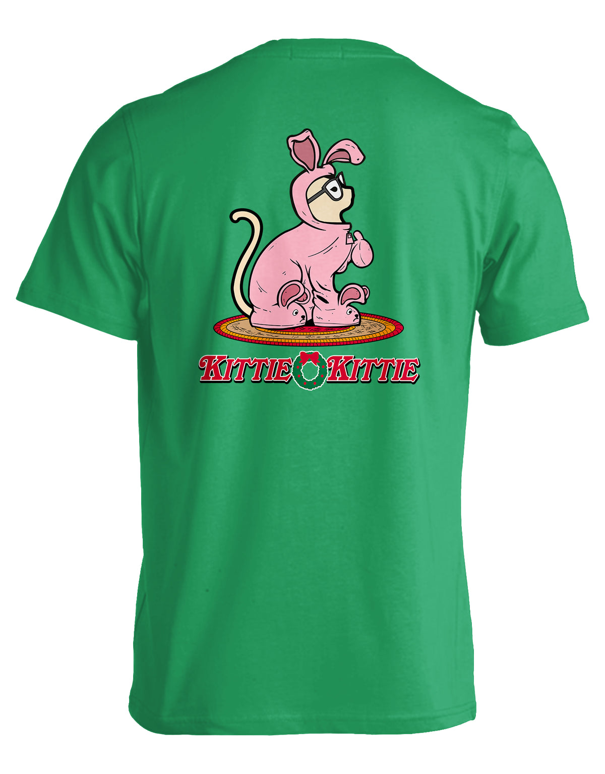 KITTIE KITTIE PINK BUNNY KITTIE IRISH GREEN