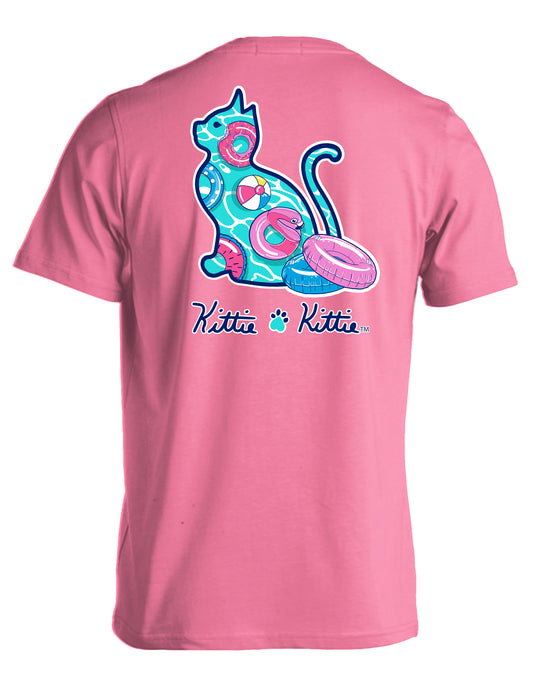 KITTIE KITTIE POOL FLOAT PATTERN KITTIE AZALEA