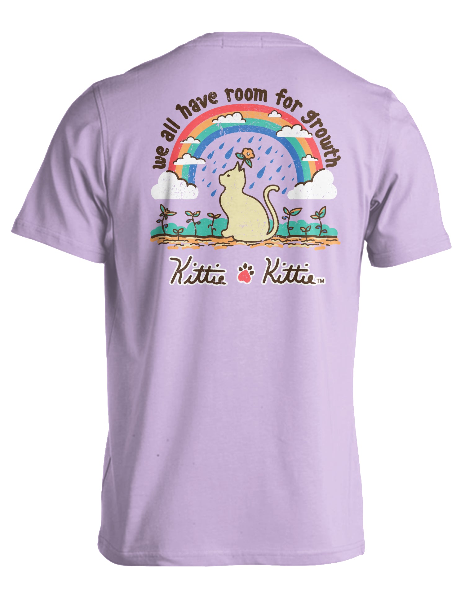 Sprout Kittie – Gardening Cat Graphic Tee | Kittie Kittie™