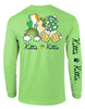 ST. PATRICK'S ICONS KITTIE, ADULT LS (PRINTED TO ORDER)