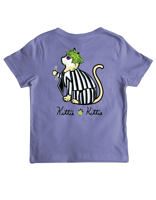 STRIPED SUIT KITTIE, YOUTH SS (PRINTED TO ORDER)