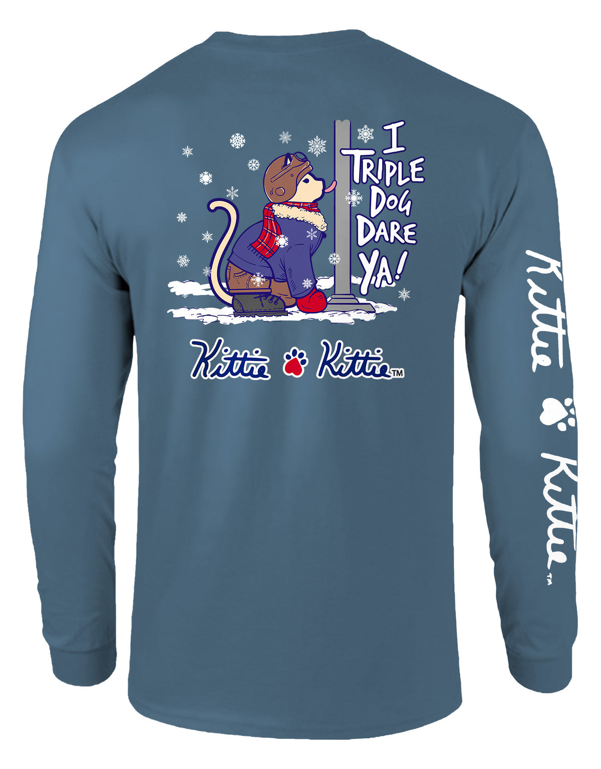 KITTIE KITTIE TRIPLE DOG DARE KITTIE, ADULT LS