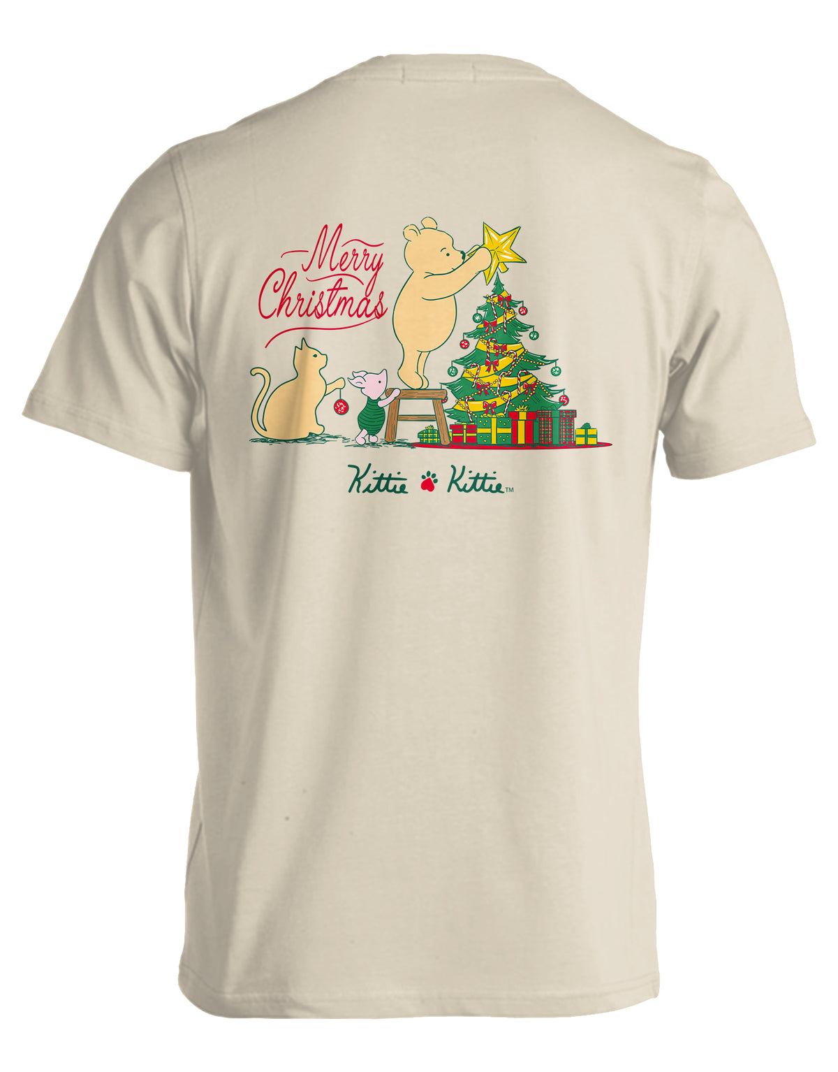 KITTIE KITTIE WINNIE CHRISTMAS KITTIE NATURAL