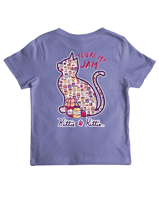 YOU'RE MY JAM KITTIE, YOUTH SS (PRINTED TO ORDER)