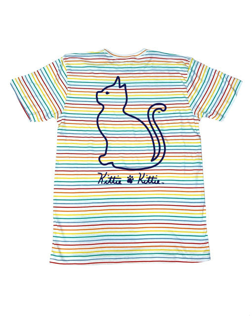 RAINBOW STRIPE KITTIE